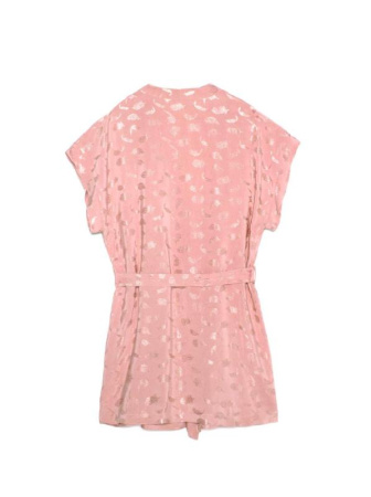 Халат для дома из вискозы премиального качества &quot;Прикосновение шелка&quot; LUX LOUNGEWEAR LHW 999 || Халат жін. CE LUX LOUNGEWEAR LHW 999, р.170-92-98, grey-lilac