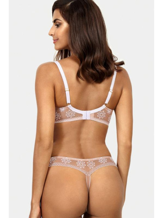 Комплект Ewa Bien Avero - бюстгальтер формованный B312 и стринги C201 Телесно-белый || Комплект Ewa Bien Avero - бюстгальтер формованный B312 и стринги C201 Телесно-белый