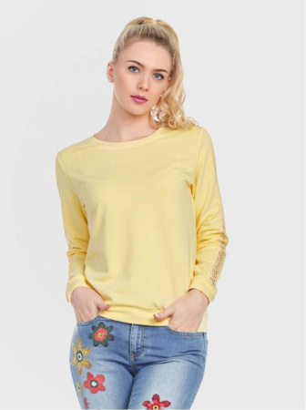 Джемпер LD 706 || ВТЖ Джемпер жін. CE LD 706, р.158,164-100, жовтий
