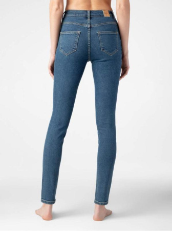 Моделирующие джинсы skinny с высокой посадкой CON-275 || Брюки джинсові жін. CE CON-275, р.170-98, authentic blue