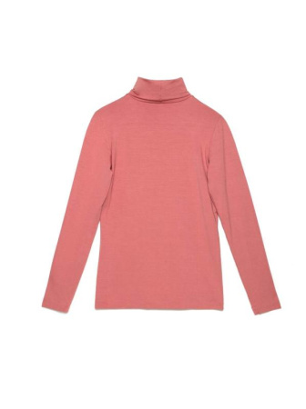 Классическая водолазка из вискозы премиального качества &quot;ощущение шелка&quot; LD 1025 || Джемпер жін. CE LD 1025, р.170-96, burnt coral