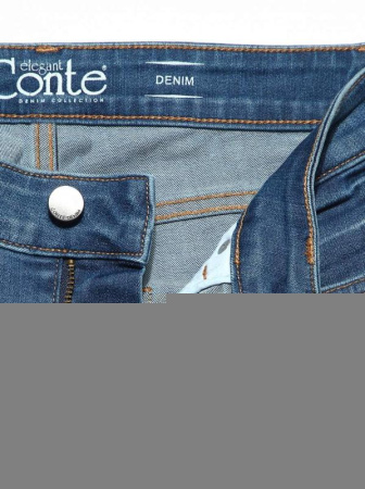 Ультраэластичные eco-friendly straight джинсы со средней посадкой CON-154 Lycra || Брюки джинсові жін. CE CON-154, р.164-94, mid stone