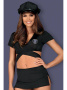 Костюм Obsessive Police uniform costume Черный || Костюм Obsessive Police uniform costume Черный