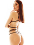 Стринги Anais Cozmo Шоколадно-бежево-черный || Стринги Anais Cozmo Шоколадно-бежево-черный