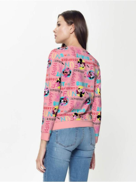 Джемпер жін. CE DISNEY LD 951, р.170-96, pink fun Джемпер жін. CE DISNEY LD 951, р.170-96, pink fun