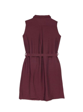 Платье-рубашка без рукавов с легким блеском LPL 915 || Плаття жін. CE LPL 915, р.170-96-102, windsor wine