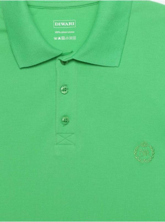 Футболка-поло MD 415 || Трикотаж DiWaRi Джемпер чол. MD 415, р.182,188-108, чорний