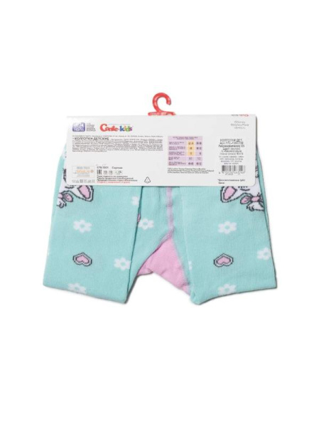 Колготки дитячі Conte Kids DISNEY 17С-130СПМ, р. 62-74 (12), 534 світло-рожевий-рожевий