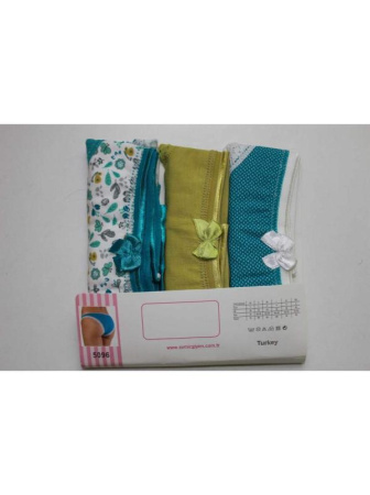 Женские трусики-слипы SEVIM Арт: 5096, M, Зеленое ассорти