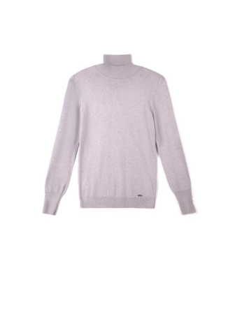 Свитер из пряжи с вискозой премиального качества 026 || Джемпер жін. CE LDK026 17С-86СП, р.158,164-92, сірий