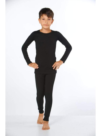 Детский комплект термобелья для мальчика Sevim Арт:7077, , Черный