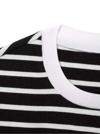 Джемпер из хлопковой пряжи &quot;Абсолютный комфорт и антипилинг&quot; 827 || Джемпер жін. CE LD 827, р.170-96, black-white