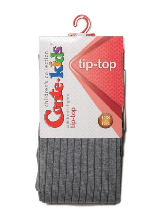 Колготки детские Conte Kids TIP-TOP, р.116-122 (18), 475 сірий || Колготки дитячі Conte Kids TIP-TOP, р. 116-122 (18), 475 сірий