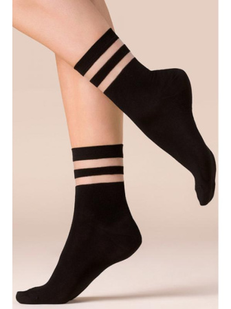 Носки Gabriella Cami Черно-телесный