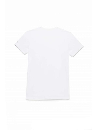 Футболка MF 744 || Фуфайка чол. DW BASIC MF 744, р.182,188-108, white