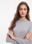 Джемпер с вискозой премиального качества 024 || Джемпер жін. CE LDK024 17С-84СП, р.170,176-88, сірий