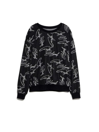 Свитшот из вискозы премиального качества LD 1042 || Джемпер жін. CE LD 1042, р.170-88, black-moon grey