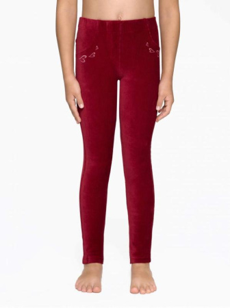 Вельветовые джеггинсы AVRORA, р.98-48, bordo