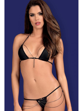 Комплект Obsessive Rebella micro set Черный