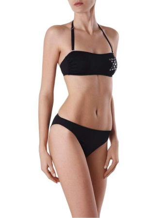 Трусики-бикини со средней посадкой SILVER STAR || Труси куп. жін. CE SILVER STAR, р.98, black