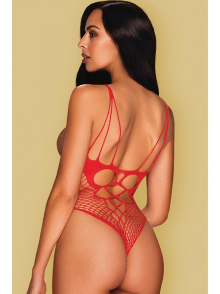 Боди Obsessive B133 Красный