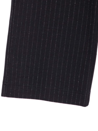 Кюлоты с высокой посадкой с легким мерцанием люрекса TRESOR || Брюки жін. CE TRESOR, р.164-102, shiny black