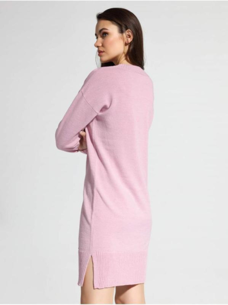 Ультракомфортное платье из итальянской пряжи с мериносовой шерстью LDK 072