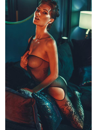 Комбинезон-сетка Anais Elodi Черный