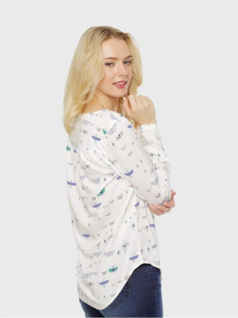 Блузка LBL 717 || ВТЖ Блуза жін. CE LBL 717, р.164-84-90, білий