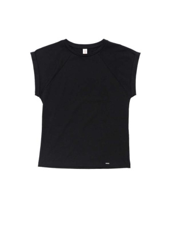 Хлопковая футболка с манжетами LD 1109 || Джемпер жін. CE LD 1109, р.170-92, black